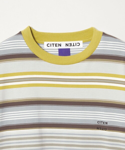 CITEN(シテン)の「<CITEN>カリフォルニアボーダーT(Tシャツ/カットソー・メンズ・イエロー/ブラック・L/M/S)」の18枚目の写真