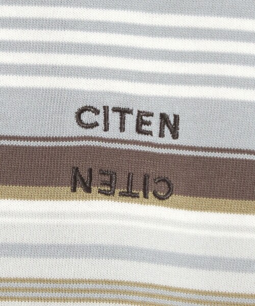 CITEN(シテン)の「<CITEN>カリフォルニアボーダーT(Tシャツ/カットソー・メンズ・イエロー/ブラック・L/M/S)」の21枚目の写真