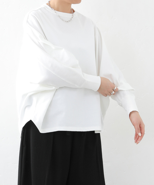 JOURNAL STANDARD LUXE(ジャーナルスタンダード ラックス)の「デラヴェジャージ カイトプルオーバー(Tシャツ/カットソー・レディース・ブラック/ホワイト/ベージュ・FREE)」の2枚目の写真