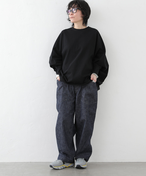 JOURNAL STANDARD LUXE(ジャーナルスタンダード ラックス)の「デラヴェジャージ カイトプルオーバー(Tシャツ/カットソー・レディース・ブラック/ホワイト/ベージュ・FREE)」の4枚目の写真