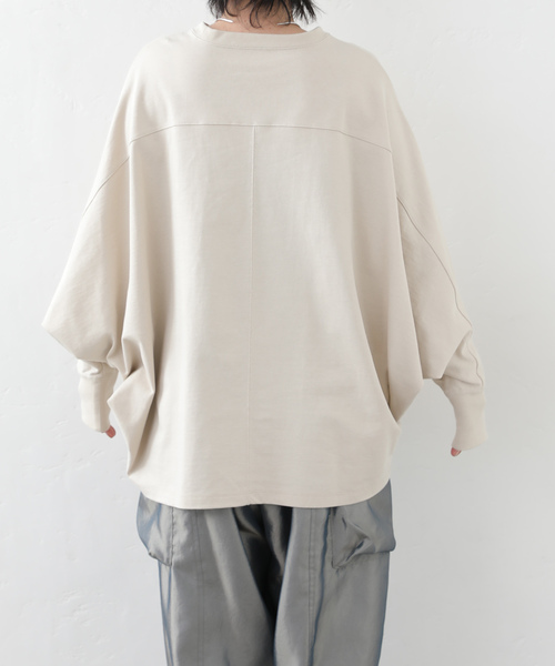 JOURNAL STANDARD LUXE（ジャーナルスタンダード　ラックス）の「デラヴェジャージ カイトプルオーバー（Tシャツ/カットソー・レディース・ブラック/ホワイト/ベージュ・FREE）」の16枚目の写真