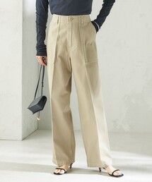 ベイカーパンツ」に該当するレディースのその他パンツ（ベージュ系