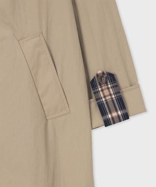 ウィメンズ タフタ スプリングコート / 165300 JK358（ステンカラー