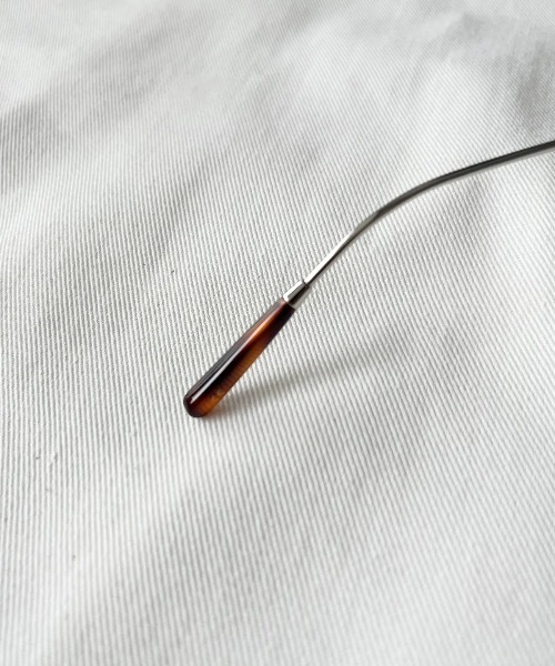 A.D.S.R.（エーディーエスアール）の「A.D.S.R. Wolff（メガネ・メンズ・シルバー・FREE）」の2枚目の写真