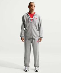 NIKE（ナイキ）の「ナイキ スポーツウェア クラブ メンズ フレンチテリー オープンヘムパンツ / Nike Sportswear Club Men's French Terry Open Hem Pants IF0761-063 Dark Grey Heather（スウェットパンツ）」
