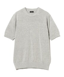 BRILLA per il gusto | リネンコットン ショートスリーブ ニット(Tシャツ/カットソー)