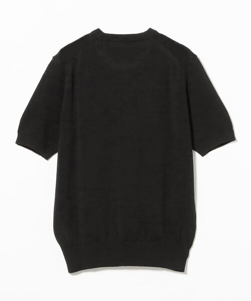 BRILLA per il gusto（ブリッラペルイルグースト）の「リネンコットン ショートスリーブ ニット（Tシャツ/カットソー・メンズ・シルバー/ブラック/ベージュ・S/M/L/XL）」の13枚目の写真