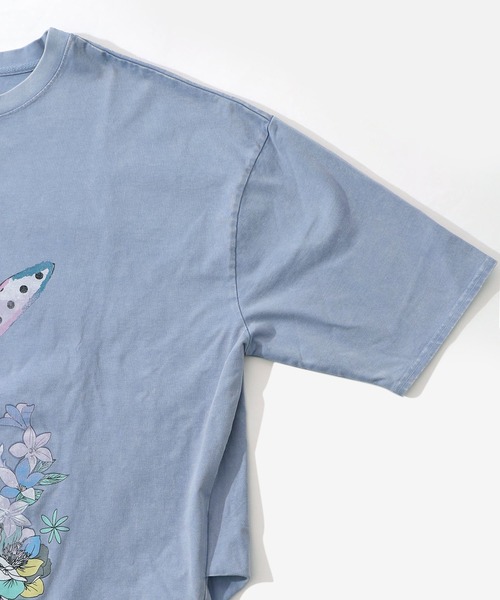 ScoLar(スカラー)の「161603:パッチワークウサギ柄ヴィンテージ風プルオーバー(Tシャツ/カットソー・レディース・ブラック/ピンク/ブルー・M)」の17枚目の写真