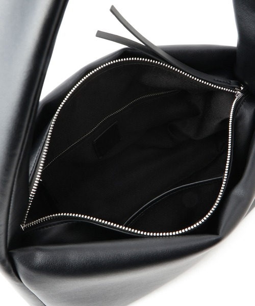 SALON adam et rope'（サロン アダム エ ロペ）の「【WEB限定】スプリットレザーHOBOバッグ（ハンドバッグ・レディース・ベージュ/ブラック・FREE）」の17枚目の写真