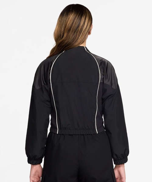 NIKE(ナイキ)の「【HEREIAM】NIKE(ナイキ)/シュルンケン トラックジャケット(WOMENS)(ナイロンジャケット・レディース・ブラック/アイボリー・SMALL/MEDIUM)」の7枚目の写真