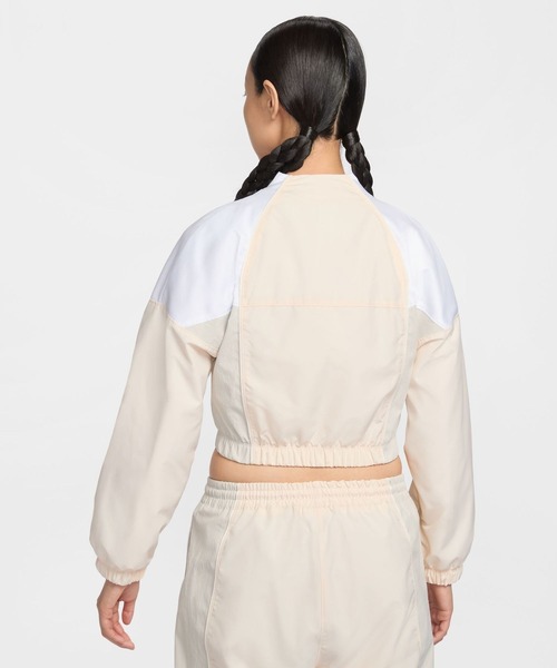 NIKE(ナイキ)の「【HEREIAM】NIKE(ナイキ)/シュルンケン トラックジャケット(WOMENS)(ナイロンジャケット・レディース・ブラック/アイボリー・SMALL/MEDIUM)」の10枚目の写真