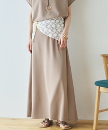 DOUX ARCHIVES（ドゥアルシーヴ）の「【セットアップ対応】多機能ソフトリブセミフレアスカート（スカート）」