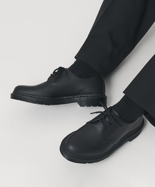 Dr. Martens(ドクターマーチン)の「<Dr.Martens> 1461 MONO 3ホール シューズ(ドレスシューズ・メンズ・ブラック・9/6/7/8)」の2枚目の写真