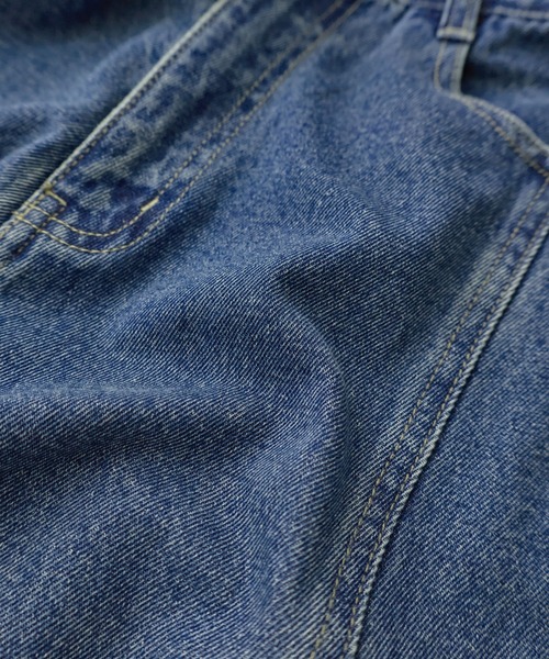 etoll.（エトル）の「シームデザインフレアデニムパンツ（デニムパンツ・レディース・ブルー/グレー・M/S）」の15枚目の写真