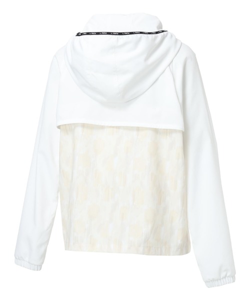 PUMA（プーマ）の「プーマ PUMA クロス AOP JKT（ナイロンジャケット・レディース・ブラウン/ホワイト/ブラック・S/M/L/XL）」の5枚目の写真