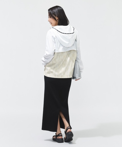 PUMA（プーマ）の「プーマ PUMA クロス AOP JKT（ナイロンジャケット・レディース・ブラウン/ホワイト/ブラック・S/M/L/XL）」の20枚目の写真