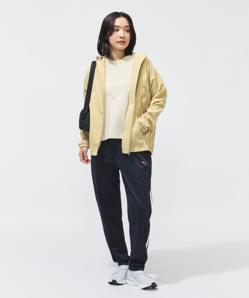PUMA（プーマ）の「プーマ PUMA クロス AOP JKT（ナイロンジャケット・レディース・ブラウン/ホワイト/ブラック・S/M/L/XL）」の12枚目の写真