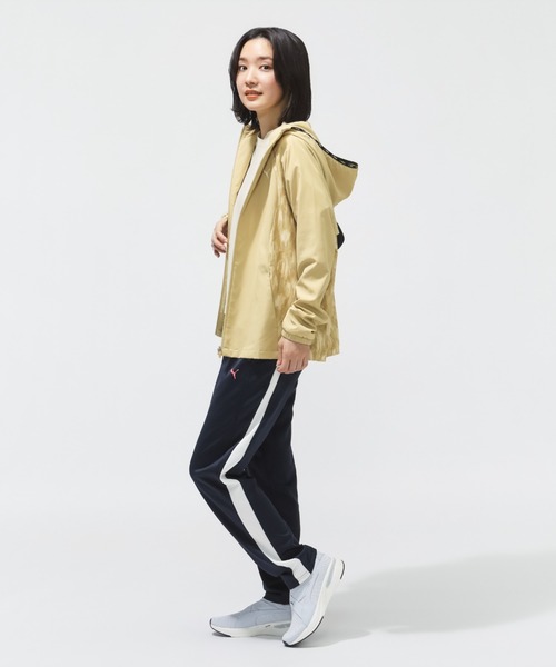 PUMA（プーマ）の「プーマ PUMA クロス AOP JKT（ナイロンジャケット・レディース・ブラウン/ホワイト/ブラック・S/M/L/XL）」の13枚目の写真