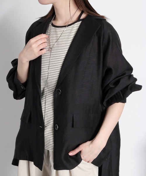 cepo(セポ)の「〈前後2way〉ホルターネックタンクトップ(タンクトップ・レディース・チャコール/ホワイト系その他/ブラック/オフホワイト・M)」の20枚目の写真