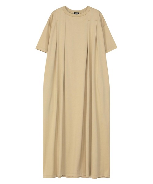 ZUCCa（ズッカ）の「TUCK JERSEY / S（ワンピース・レディース・ブラック/ベージュ/ブルー/ホワイト・M size）」の3枚目の写真