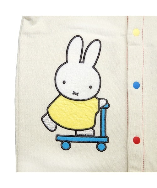 Miffy（ ミッフィー）の「miffy ミッフィー 半袖カバーオール メッシュセーラー（ロンパース・キッズ・ホワイト系/ホワイト・80ｃｍ/70cm）」の7枚目の写真
