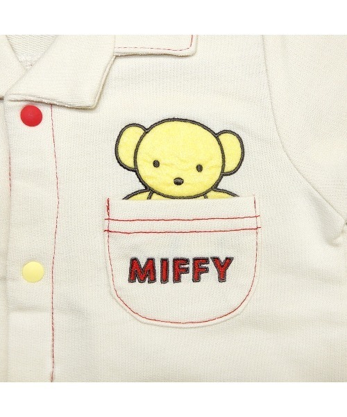 Miffy（ ミッフィー）の「miffy ミッフィー 半袖カバーオール メッシュセーラー（ロンパース・キッズ・ホワイト系/ホワイト・80ｃｍ/70cm）」の8枚目の写真