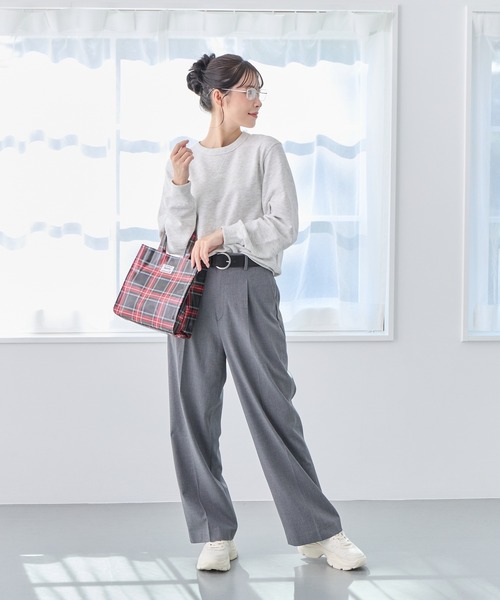 ROOTOTE(ルートート)の「ROOTOTE ルートート EU.スクエア.ラミネート-T(トートバッグ・レディース・レッド/グリーン/ブラウン/ベージュ・FREE)」の11枚目の写真