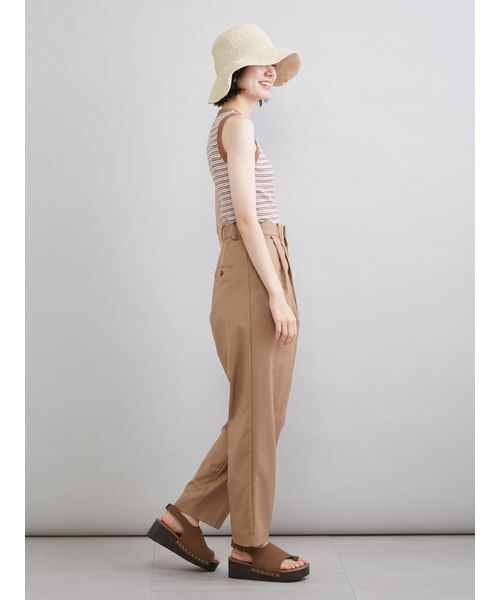 Mila Owen（ミラオーウェン）の「ＵＶケアアメスリボーダータンク（タンクトップ・レディース・ブラック/キャメル/レッド・0/1）」の16枚目の写真