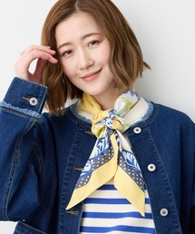 Petit Honfleur（プチオンフルール）の「スカーフ＆シュシュ【セットアイテム】（バンダナ/スカーフ）」