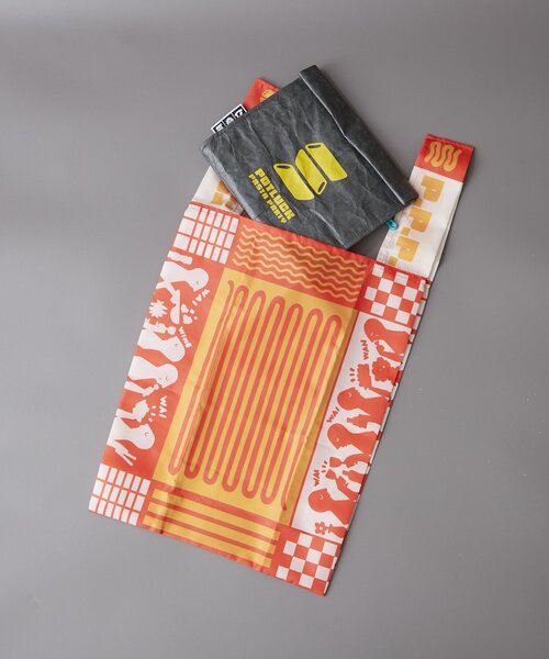 BIRTHDAY BAR(バースデイバー)の「【クリエイター「FLINT MASON」× BIRTHDAY BAR 初コラボ!】POTLUCK PASTA PARTYエコバッグ(エコバッグ/サブバッグ・レディース・ネイビー/オレンジ・0)」の17枚目の写真