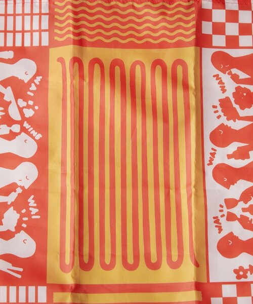 BIRTHDAY BAR(バースデイバー)の「【クリエイター「FLINT MASON」× BIRTHDAY BAR 初コラボ!】POTLUCK PASTA PARTYエコバッグ(エコバッグ/サブバッグ・レディース・ネイビー/オレンジ・0)」の19枚目の写真