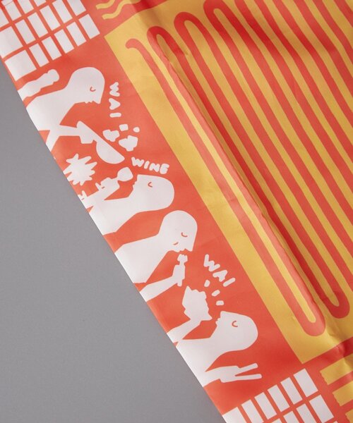 BIRTHDAY BAR(バースデイバー)の「【クリエイター「FLINT MASON」× BIRTHDAY BAR 初コラボ!】POTLUCK PASTA PARTYエコバッグ(エコバッグ/サブバッグ・レディース・ネイビー/オレンジ・0)」の20枚目の写真