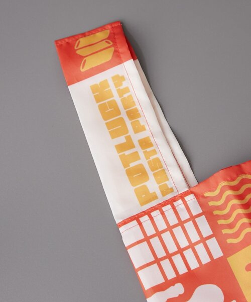 BIRTHDAY BAR(バースデイバー)の「【クリエイター「FLINT MASON」× BIRTHDAY BAR 初コラボ!】POTLUCK PASTA PARTYエコバッグ(エコバッグ/サブバッグ・レディース・ネイビー/オレンジ・0)」の21枚目の写真