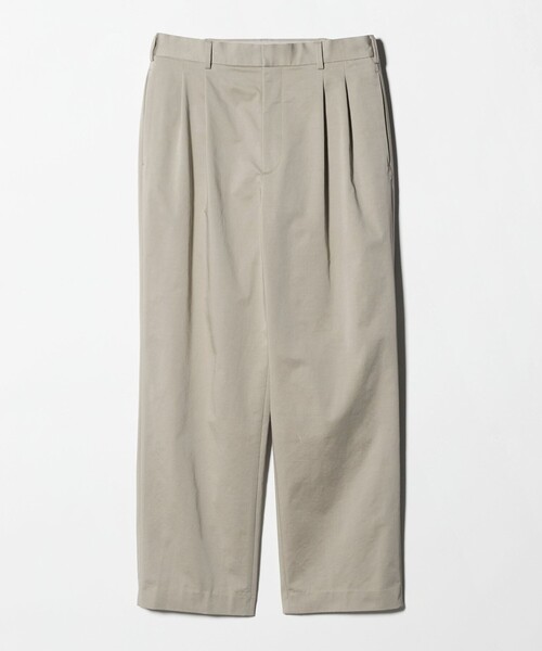 BEAUTY&YOUTH UNITED ARROWS（ビューティーアンドユースユナイテッドアローズ）の「ネオ チノ バギー トラウザー NO.9（チノパンツ・メンズ・ベージュ/ダークグレー/オフホワイト・XL/L/S/M）」の3枚目の写真