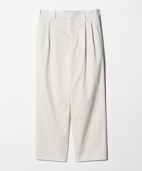 BEAUTY&YOUTH UNITED ARROWS（ビューティーアンドユースユナイテッドアローズ）の「ネオ チノ バギー トラウザー NO.9（チノパンツ・メンズ・ベージュ/ダークグレー/オフホワイト・XL/L/S/M）」の2枚目の写真