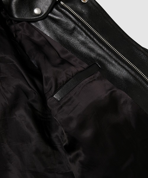 SUGARHILL(シュガーヒル)の「SHRINK LEATHER G-1 JACKET(その他アウター・メンズ・ブラック・2)」の7枚目の写真