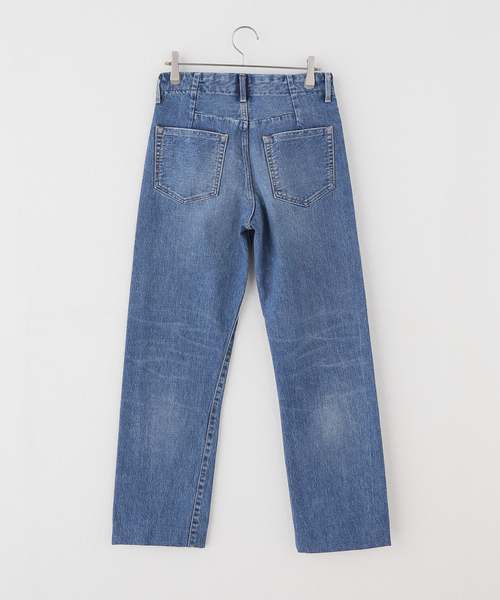TANAKA（タナカ）の「【TANAKA / タナカ】NEW CLASSIC JEAN TROUSERS（デニムパンツ・レディース・ブルー・28/27/26）」の2枚目の写真