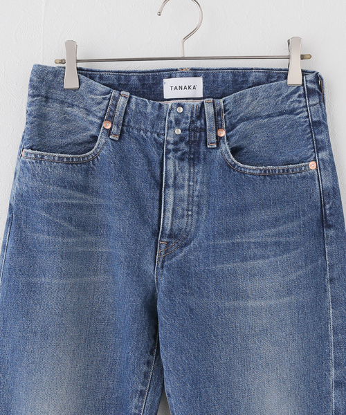 TANAKA（タナカ）の「【TANAKA / タナカ】NEW CLASSIC JEAN TROUSERS（デニムパンツ・レディース・ブルー・28/27/26）」の3枚目の写真