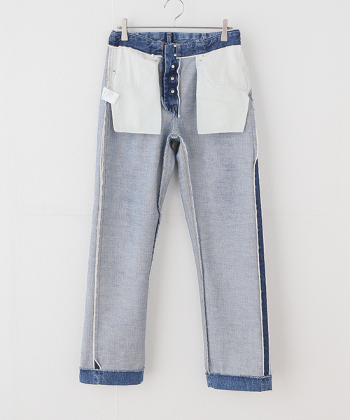 TANAKA（タナカ）の「【TANAKA / タナカ】NEW CLASSIC JEAN TROUSERS（デニムパンツ・レディース・ブルー・28/27/26）」の6枚目の写真
