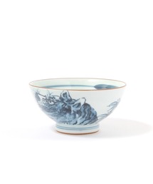 studio CLIP（スタディオクリップ）の「【daily CLIP】波佐見焼 絵付け青磁飯椀（食器）」