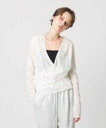 AEWEN MATOPH | ＜AEWEN MATOPH＞ジャージーカシュクールカーディガン(カーディガン/ボレロ)