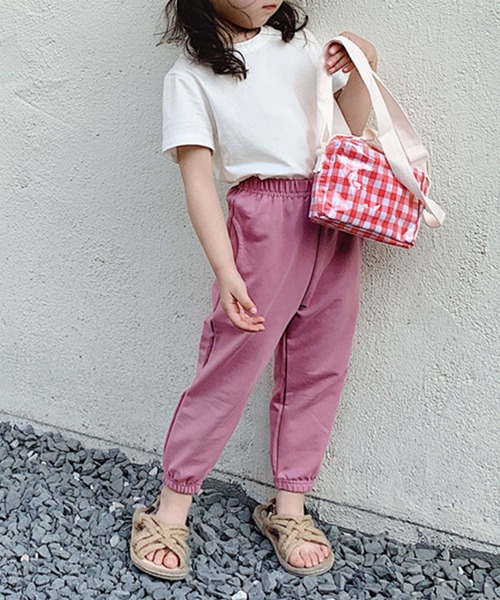 aimoha(アイモハ)の「【aimoha-KIDS-】ベーシック半袖Tシャツ (SS)(Tシャツ/カットソー・キッズ・ホワイト/ベージュ・110/90/100/150/140/130/120)」の6枚目の写真