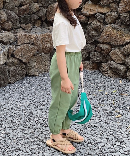 aimoha(アイモハ)の「【aimoha-KIDS-】ベーシック半袖Tシャツ (SS)(Tシャツ/カットソー・キッズ・ホワイト/ベージュ・110/90/100/150/140/130/120)」の8枚目の写真