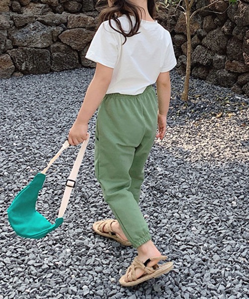 aimoha(アイモハ)の「【aimoha-KIDS-】ベーシック半袖Tシャツ (SS)(Tシャツ/カットソー・キッズ・ホワイト/ベージュ・110/90/100/150/140/130/120)」の9枚目の写真