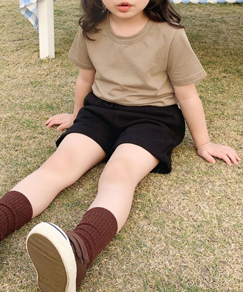 aimoha(アイモハ)の「【aimoha-KIDS-】ベーシック半袖Tシャツ (SS)(Tシャツ/カットソー・キッズ・ホワイト/ベージュ・110/90/100/150/140/130/120)」の12枚目の写真