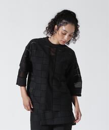 AULA AILA/アウラアイラ/SQUARE LACE PULLOVER