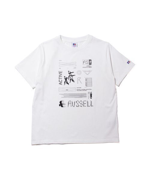 RUSSELL(ラッセル)の「【RUSSEL】211261-002 Wmns Campus Jersey S/S Graphic T CONVENIENCE YOUNG(Tシャツ/カットソー・レディース・ホワイト・F)」の7枚目の写真