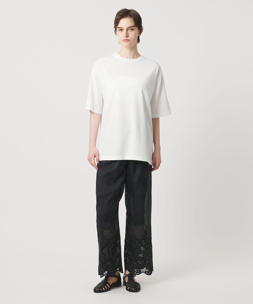 Pheeta(フィータ)の「<Pheeta>Emmy ショートスリーブ カットソー / 015C-CU9(Tシャツ/カットソー・レディース・ライトブルー/ブラック/ホワイト・FREE)」の5枚目の写真