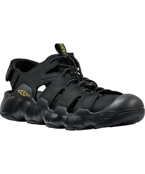 KEEN（キーン）の「HYPERPORT FISHERMAN LEATHER / ハイパーポート フィッシャーマン レザー / メンズ サンダル（サンダル・メンズ・ブラック・30cm/29cm/28.5cm/28cm/27.5cm/27cm/26.5cm/26cm/25.5cm/25cm）」の5枚目の写真