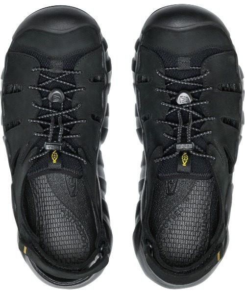 KEEN（キーン）の「HYPERPORT FISHERMAN LEATHER / ハイパーポート フィッシャーマン レザー / メンズ サンダル（サンダル・メンズ・ブラック・30cm/29cm/28.5cm/28cm/27.5cm/27cm/26.5cm/26cm/25.5cm/25cm）」の6枚目の写真